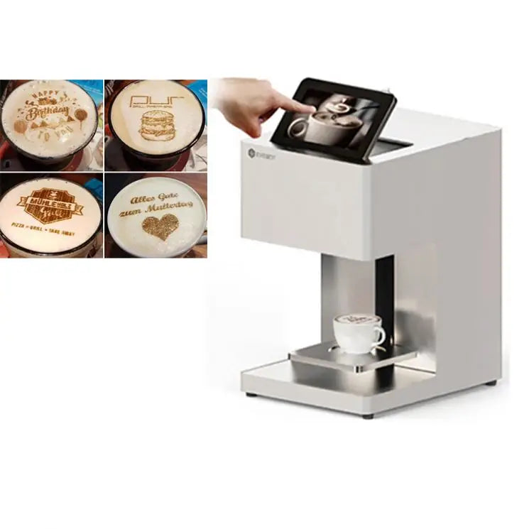 Foam Latte Digital Cappuccino Coffee Printer Selfie Edible Ink  Coffee Printer Face Machine  Photo