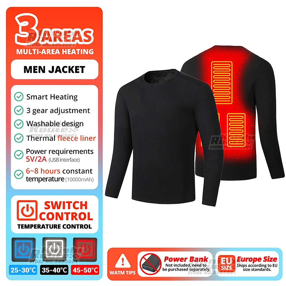 30 Areas Heated Jacket & Vest for Men and Women