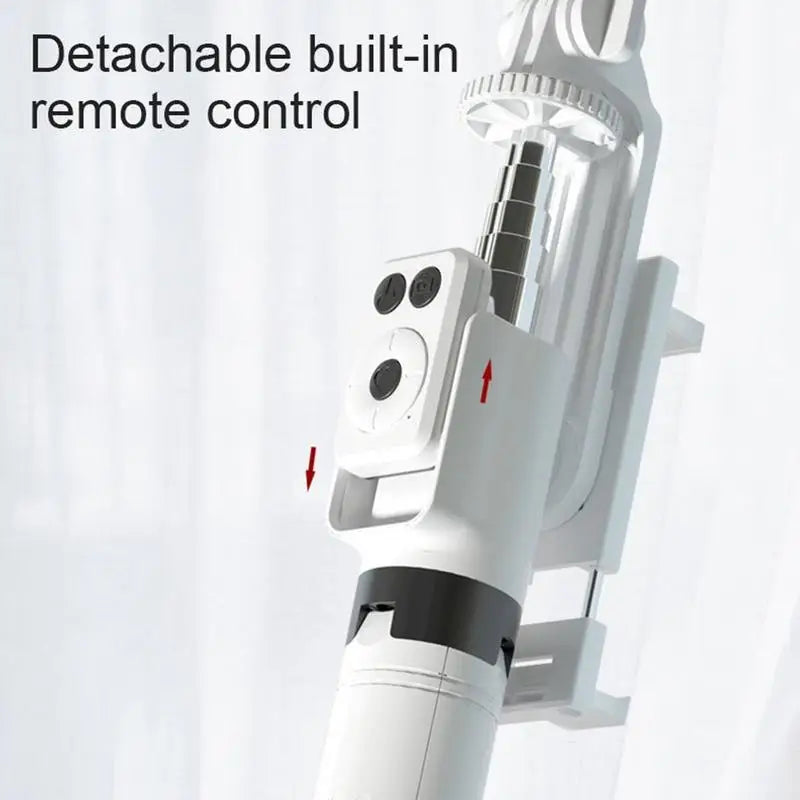 Selfie Stick Tripod with Light, 6-in-1 Multifunctional, Extendable Tripod Stand.