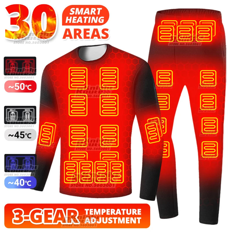 30 Areas Heated Jacket & Vest for Men and Women