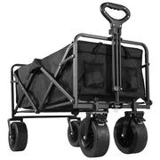 Collapsible Beach Cart – Portable, Heavy Duty, Large Capacity.