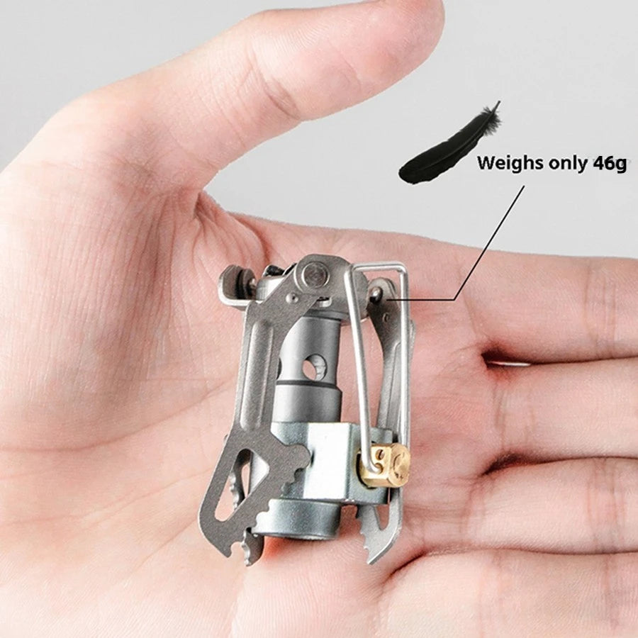 Mini Outdoor Gas Stove for Camping and Picnic