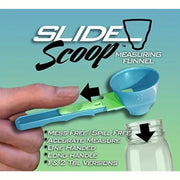 Spill-Free Measuring Spoon Funnel for Powder and Drinks