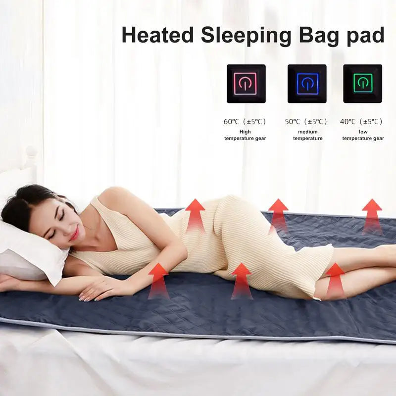 USB Heated Sleeping Mat for Camping & Outdoor