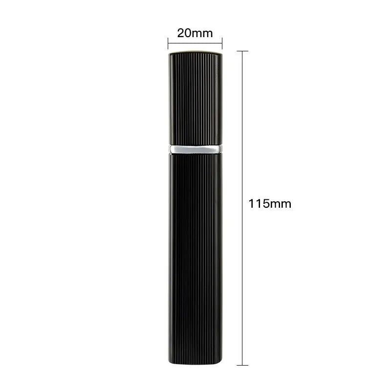 12ml High-grade Perfume Dispenser Bottle Portable Travel Mini Perfume Sample Spray Bottle Glass Liner Empty Bottle