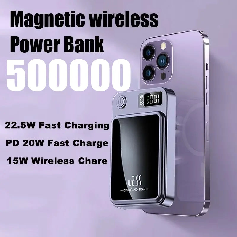 Xiaomi Magnetic Wireless Power Bank 10000mAh, Fast Charger.